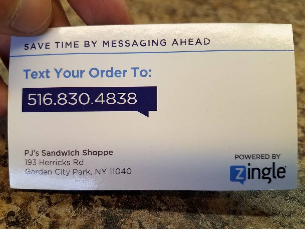 PJs Sandwich Shoppe | restaurant | 193 Herricks Rd, New Hyde Park, NY 11040, USA | 5167413354 OR +1 516-741-3354