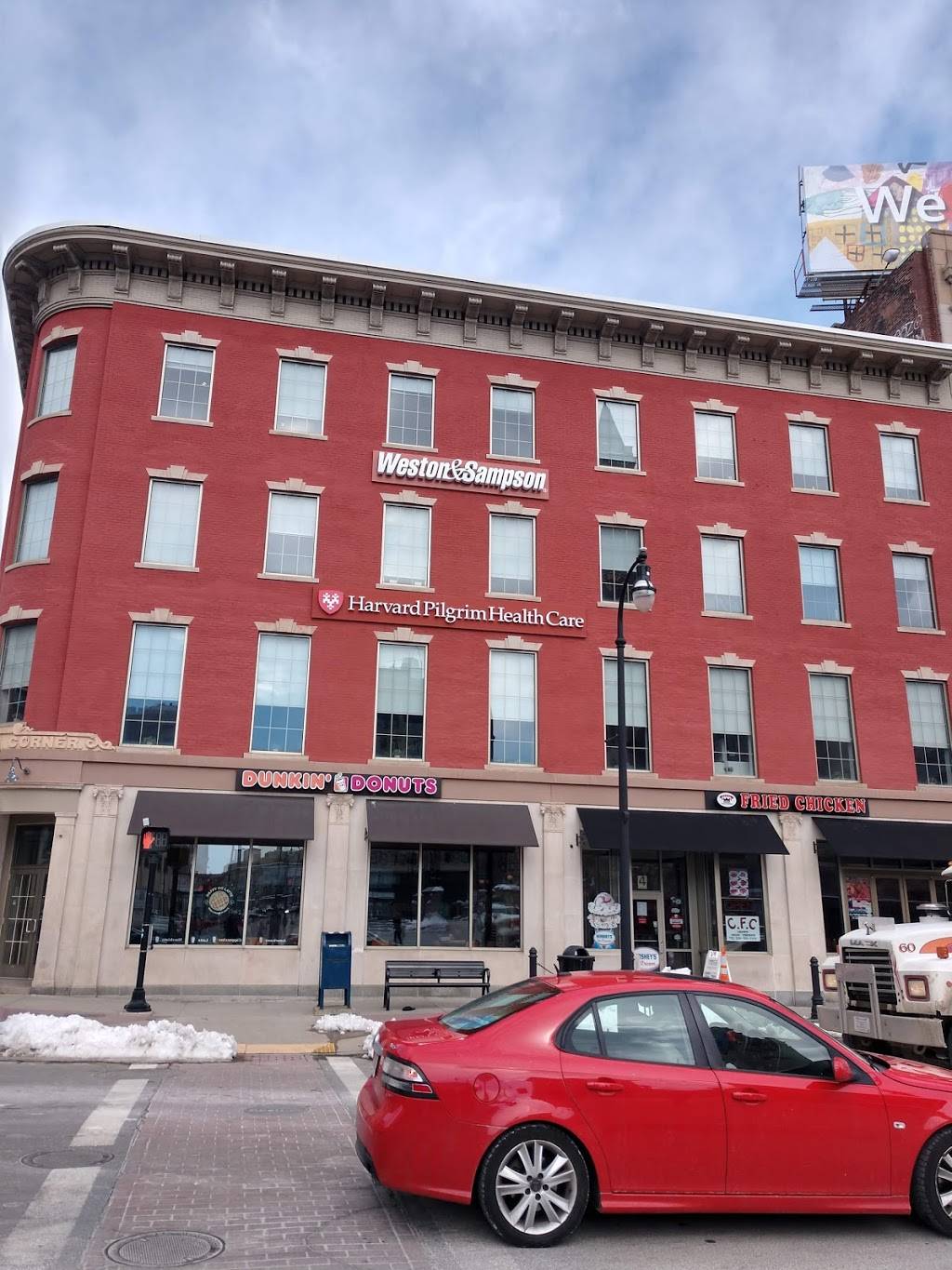 Dunkin | bakery | 421-427 Main St, Worcester, MA 01608, USA | 5087915096 OR +1 508-791-5096