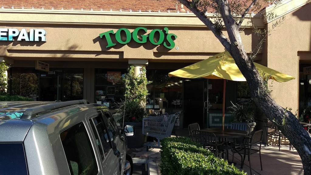 TOGOS Sandwiches | meal takeaway | 5325 Alton Pkwy C, Irvine, CA 92604, USA | 9495527716 OR +1 949-552-7716
