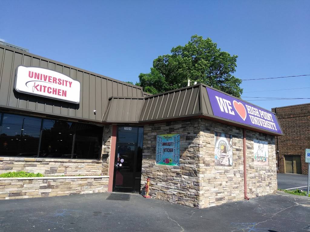 University Kitchen | restaurant | 2004 N Main St, High Point, NC 27262, USA | 3369915505 OR +1 336-991-5505