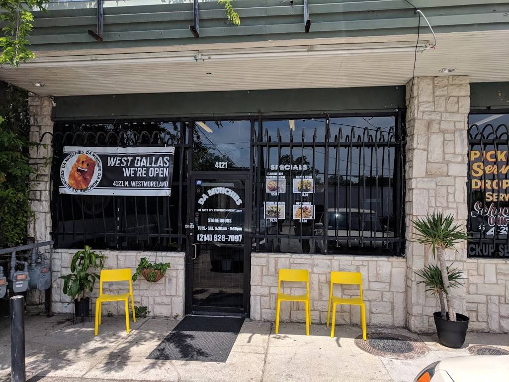 Da Munchies | restaurant | 4121 N Westmoreland Rd, Dallas, TX 75212, USA | 2148287097 OR +1 214-828-7097