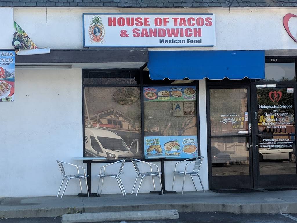 House of Tacos & Sandwiches | restaurant | 1004 E Rte 66, Glendora, CA 91740, USA | 6269146613 OR +1 626-914-6613