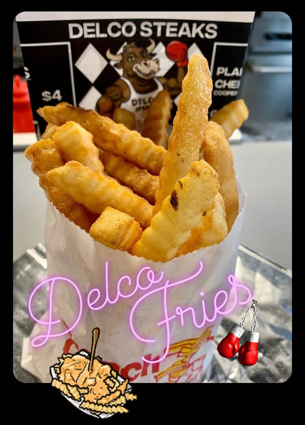 Delco Steaks | restaurant | 2567 West Chester Pike, Broomall, PA 19008, USA | 6103561192 OR +1 610-356-1192