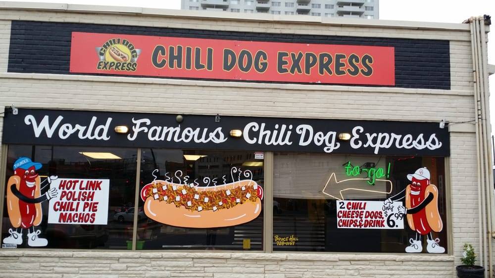 Chili Dog Express | restaurant | 329 NW 4th St, Oklahoma City, OK 73102, USA | 4056017516 OR +1 405-601-7516