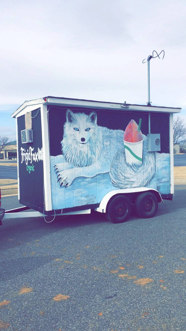 The Frigid Fox Shaved ice | restaurant | 1429 S Santa Fe Ave, Edmond, OK 73003, USA | 4053130071 OR +1 405-313-0071