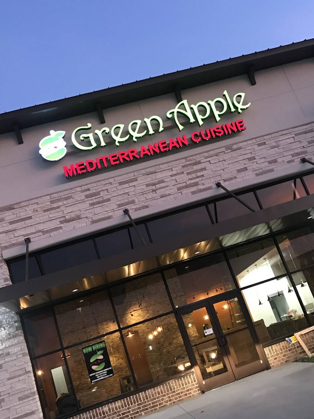 Green Apple Mediterranean cuisine | restaurant | 5855 Preston Rd building 2 suite 100, Frisco, TX 75034, USA | 2146180063 OR +1 214-618-0063