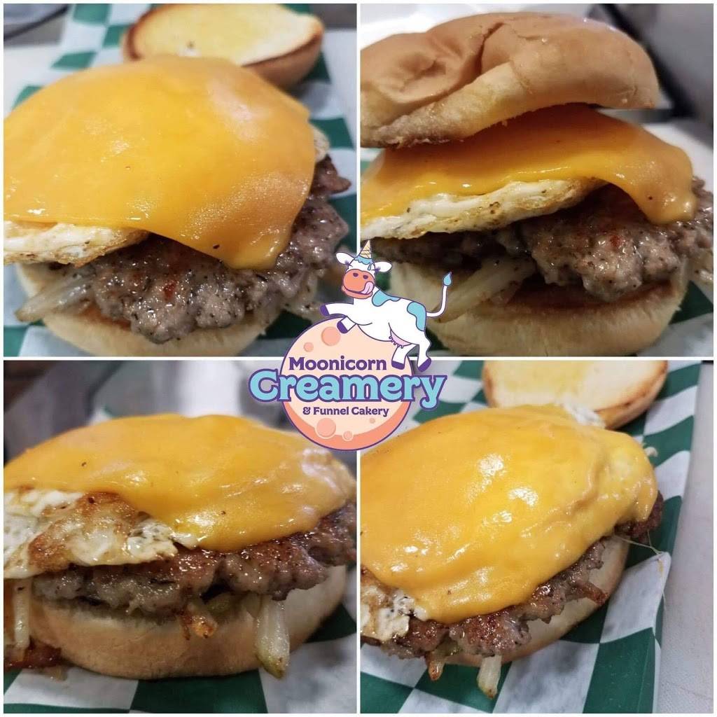 Moonicorn Ice Creamery and Funnel Cakery | cafe | 14400 State Hwy Z, St Robert, MO 65584, USA | 5738444241 OR +1 573-844-4241