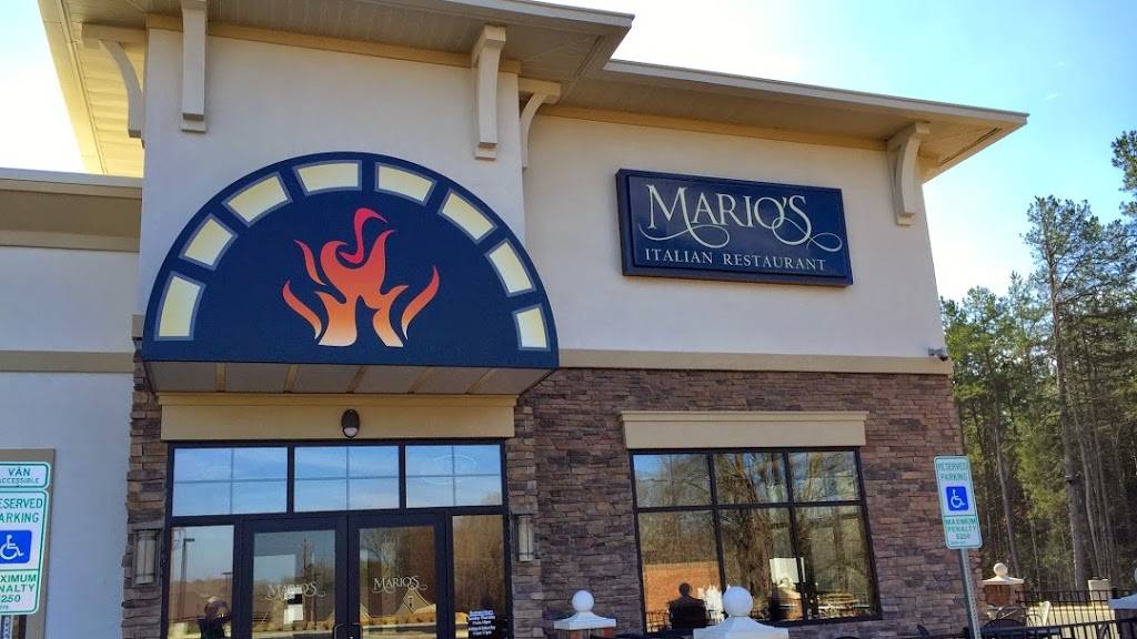 Marios Italian Restaurant | restaurant | 2945 Matthews Weddington Rd, Matthews, NC 28104, USA | 7048474884 OR +1 704-847-4884
