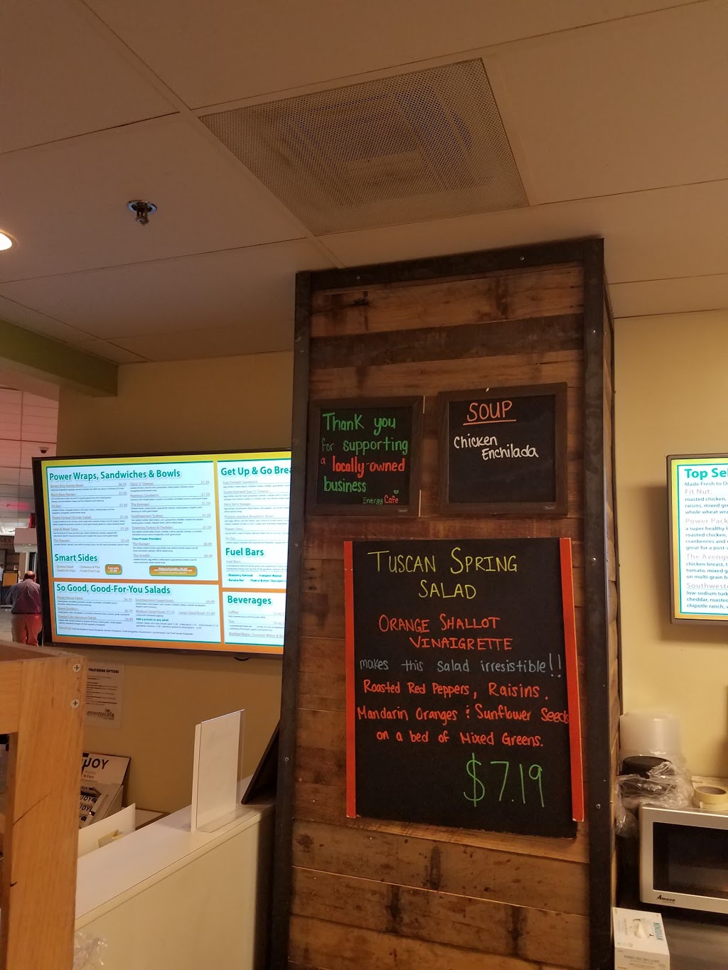 Energy Cafe (Duke Energy Bldg) | restaurant | 550 S Tryon St, Charlotte, NC 28202, USA | 9803550240 OR +1 980-355-0240