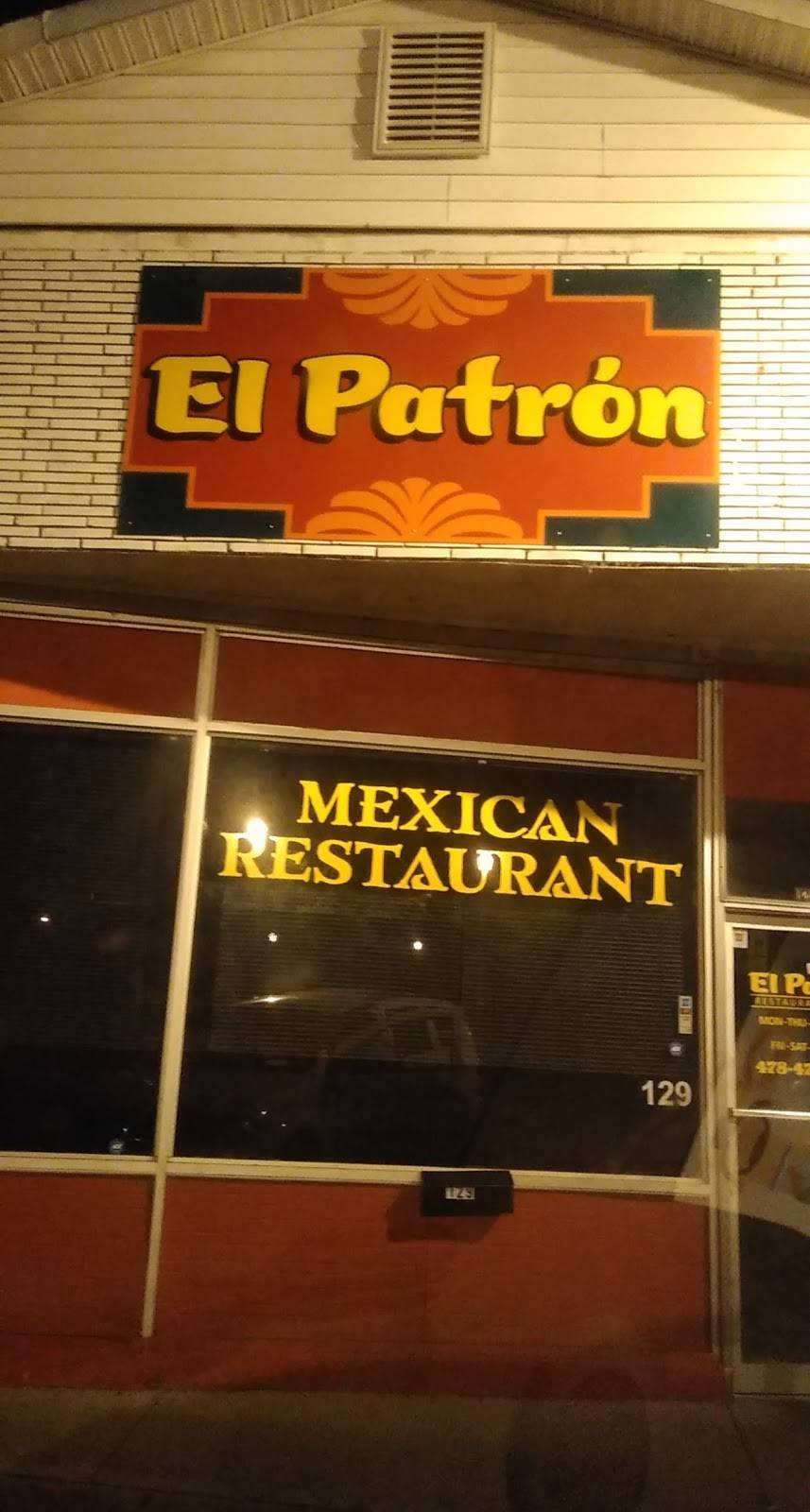 EL PATRON MEXICAN RESTAURANT | restaurant | 129 Cherry St, Montezuma, GA 31063, USA | 4784720072 OR +1 478-472-0072