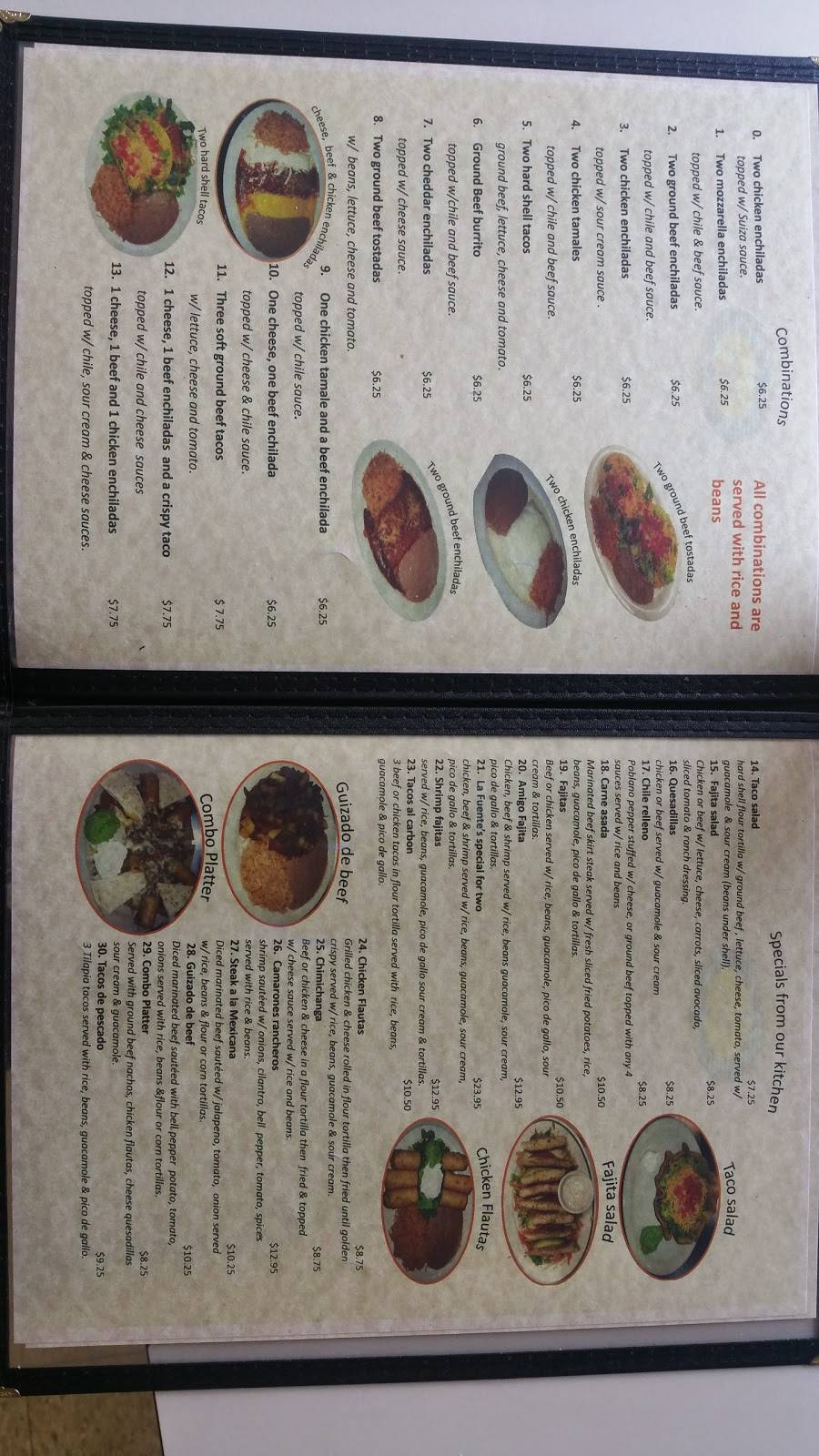 La Fuente | restaurant | 209 Terrell Hwy, Kaufman, TX 75142, USA | 9729324614 OR +1 972-932-4614