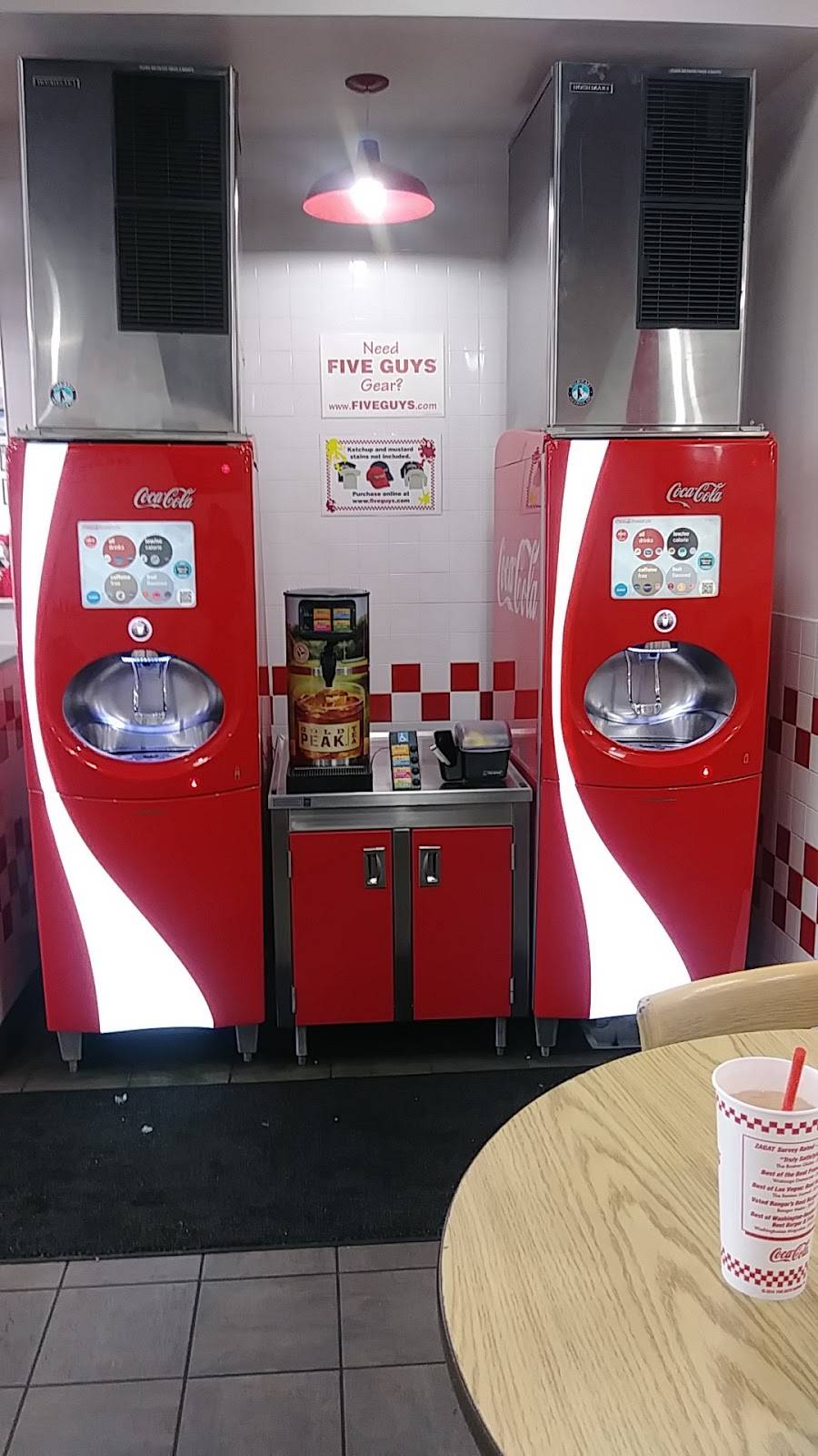 Five Guys | meal takeaway | 9484 W Flamingo Rd Suite 180, Las Vegas, NV 89147, USA | 7024634424 OR +1 702-463-4424