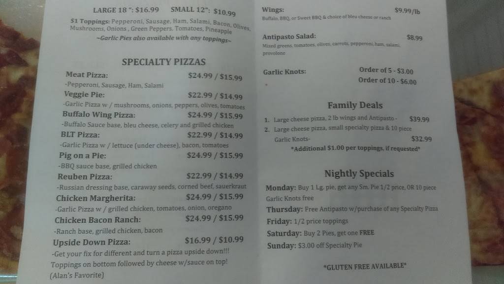 Slices Pizzeria | meal delivery | 46 Pioneer St, Cooperstown, NY 13326, USA | 6075441075 OR +1 607-544-1075