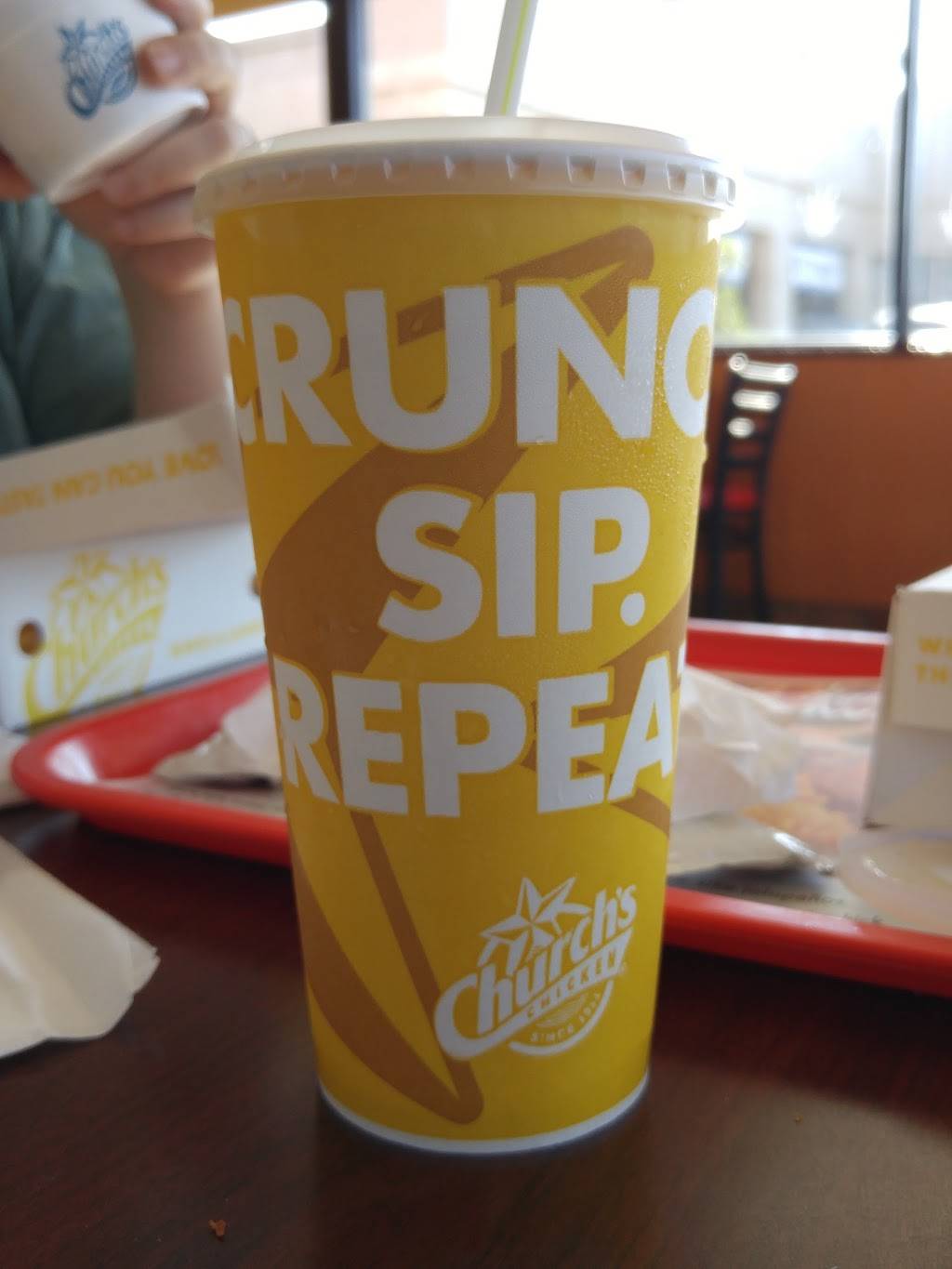 Churchs Chicken | restaurant | 1575 Gulf to Bay Blvd, Clearwater, FL 33755, USA | 7274616900 OR +1 727-461-6900