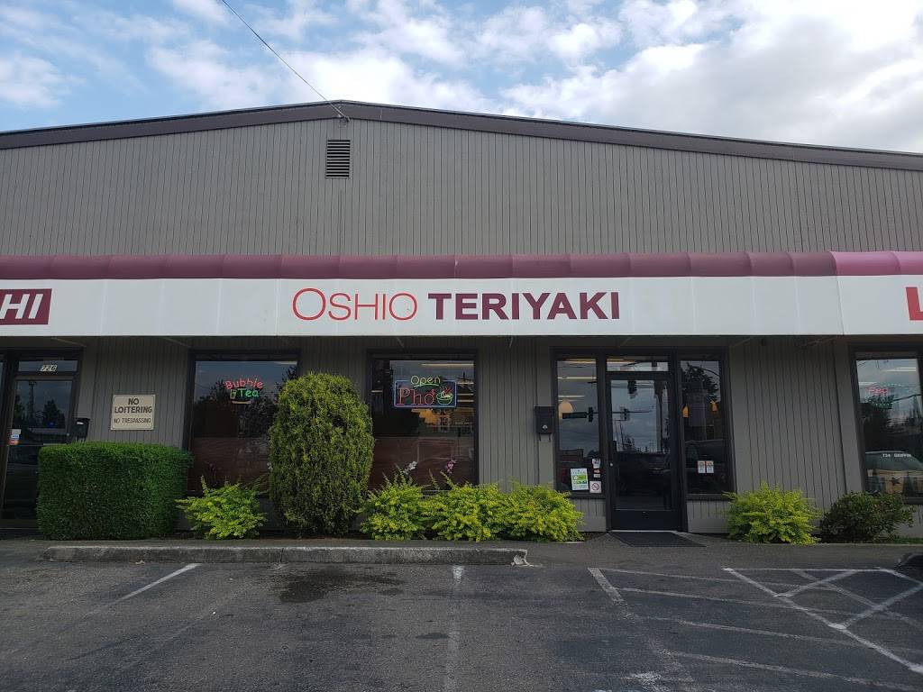 Oshio teriyaki | restaurant | 718 Griffin Ave #167, Enumclaw, WA 98022, USA | 3608028988 OR +1 360-802-8988
