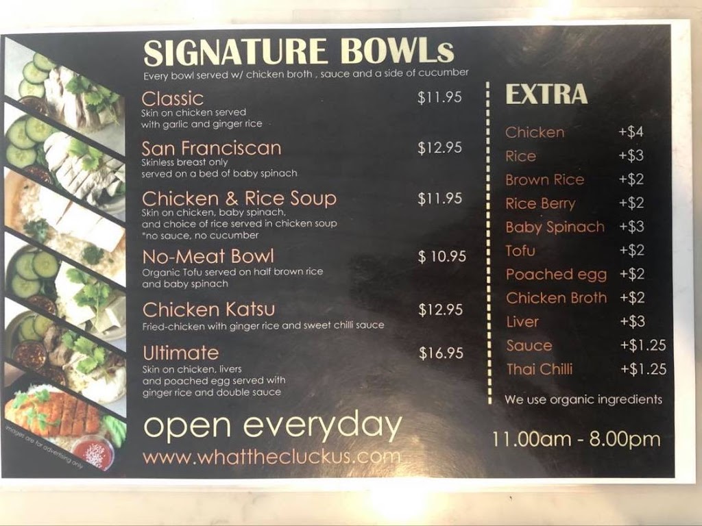 What The Cluck (Oakland) | restaurant | 815B Washington St, Oakland, CA 94607, USA | 5107409259 OR +1 510-740-9259