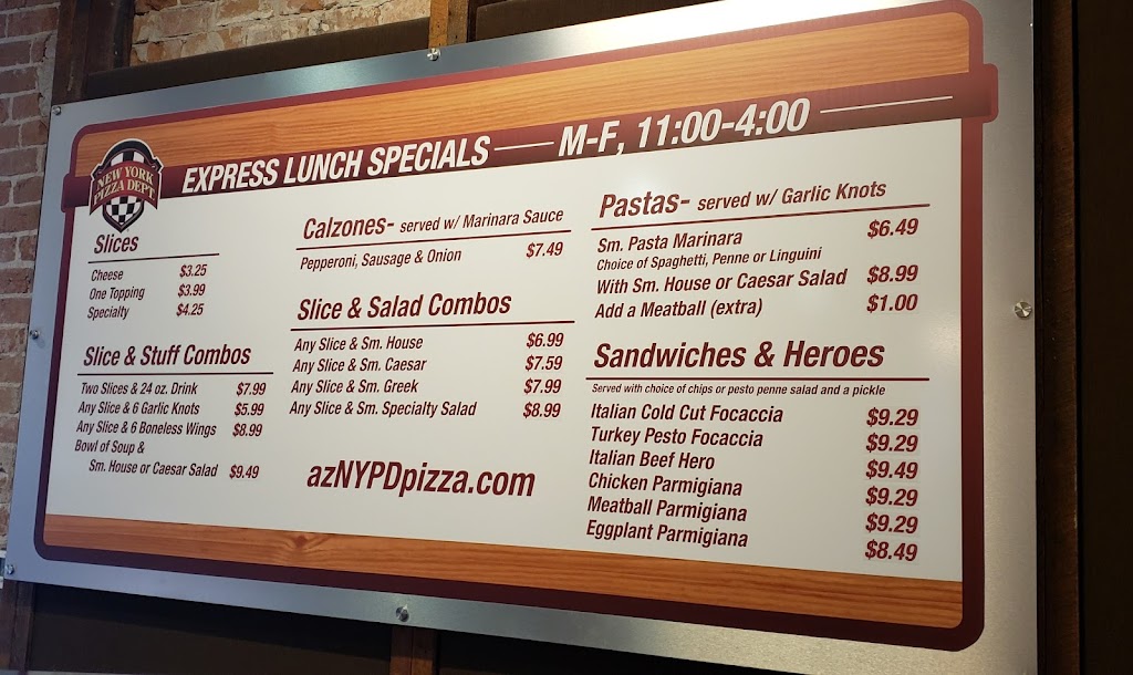 New York Pizza Dept. | restaurant | 556 W McDowell Rd, Phoenix, AZ 85003, USA | 6023436973 OR +1 602-343-6973