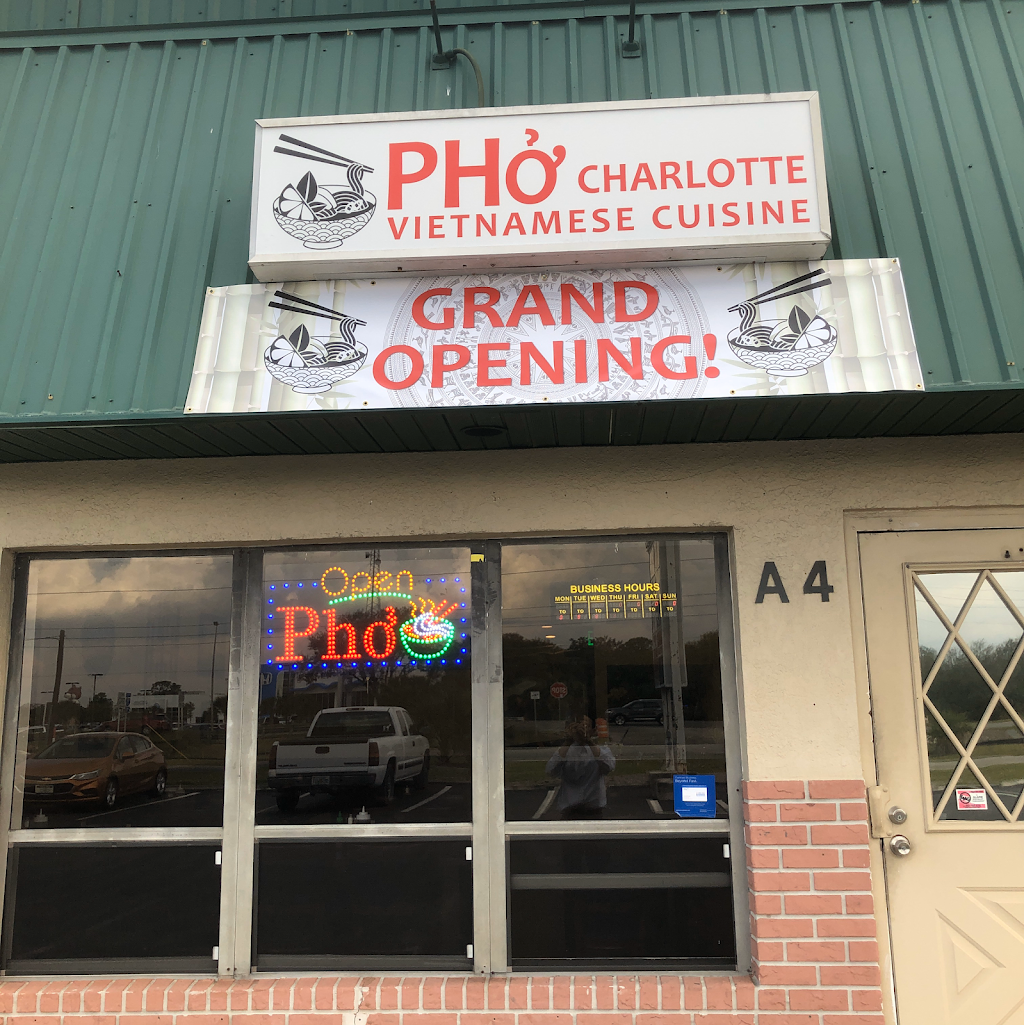 Phở Charlotte | restaurant | 1225 Tamiami Trail A4, Port Charlotte, FL 33953, USA | 9419799689 OR +1 941-979-9689