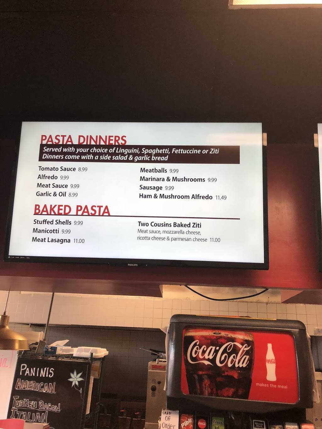 Two Cousins Pizza | restaurant | 126 Townsedge Dr, Quarryville, PA 17566, USA | 7177861400 OR +1 717-786-1400