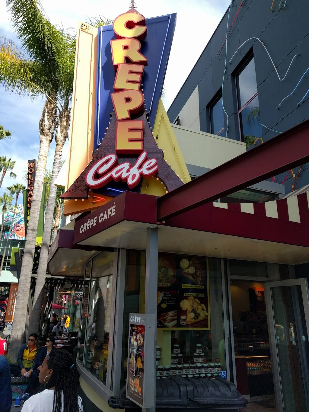 The Crêpe Café | cafe | 1000 Universal Studios Blvd #154, Universal City, CA 91608, USA | 8189852988 OR +1 818-985-2988