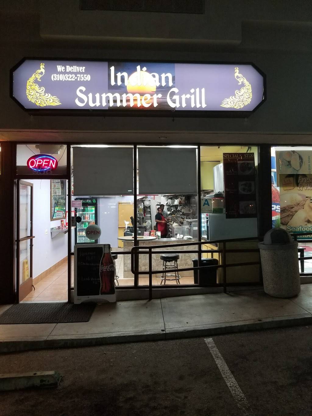 Indian Summer Grill | restaurant | 958 Main St, El Segundo, CA 90245, USA | 3103227550 OR +1 310-322-7550