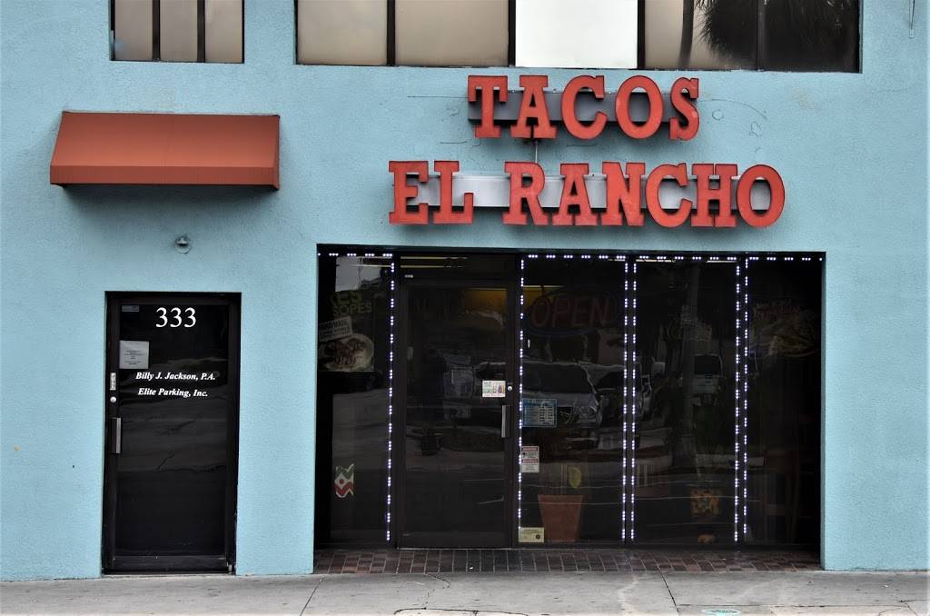 Tacos El Rancho | restaurant | 331 N Orange Ave, Orlando, FL 32801, USA | 3212475988 OR +1 321-247-5988