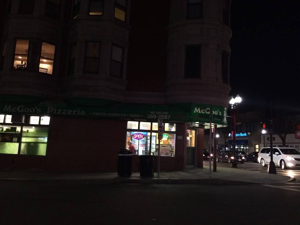 McGoos Pizza | meal takeaway | 479 W Broadway, Boston, MA 02127, USA | 6172697587 OR +1 617-269-7587