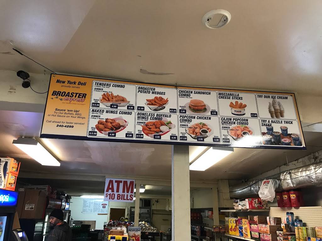 NEW YORK DELI | restaurant | 958 Ivy Ave, Newport News, VA 23607, USA | 7572404299 OR +1 757-240-4299