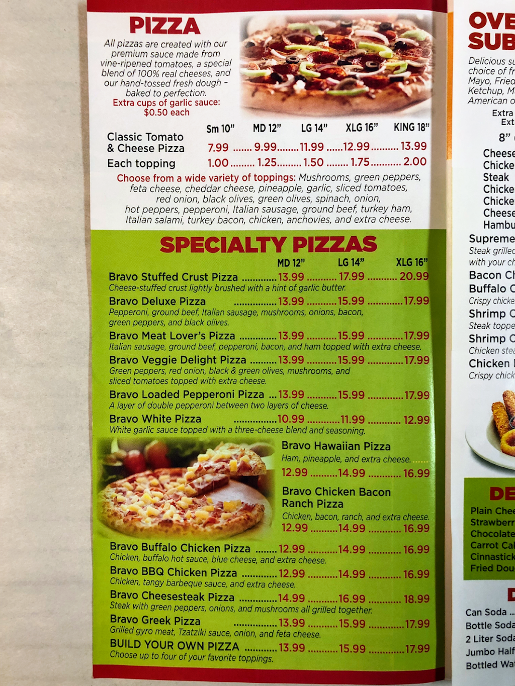 Pizza Bravo Plus | restaurant | 3014 Greenmount Ave, Baltimore, MD 21218, USA | 4104677707 OR +1 410-467-7707