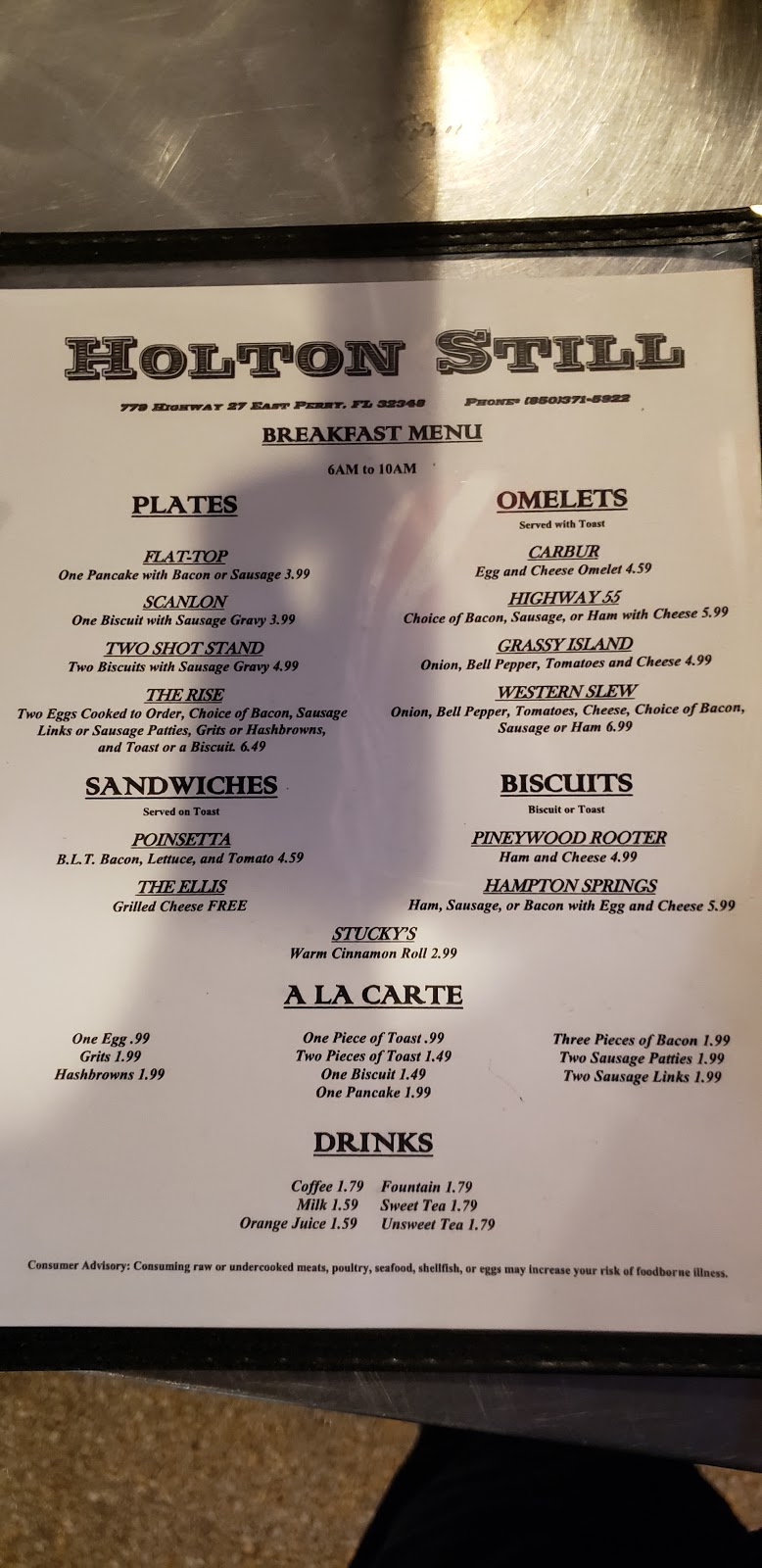 Sports Bar & Grill | restaurant | 79 US-27, Perry, FL 32348, USA | 8503715922 OR +1 850-371-5922