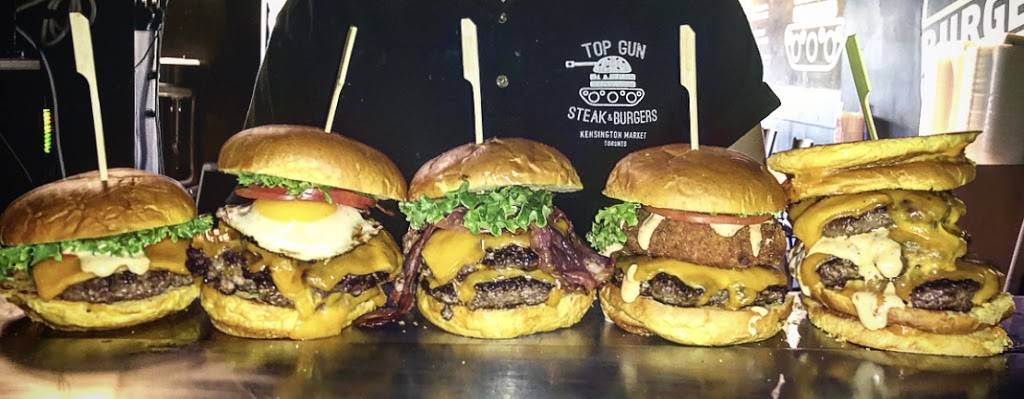 Top Gun Burger | restaurant | 1960 Lawrence Ave E, Scarborough, ON M1R 2Z1, Canada | 4167929440 OR +1 416-792-9440