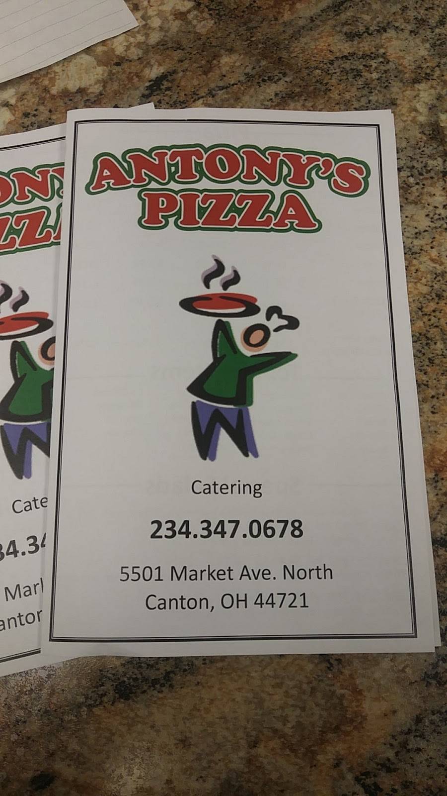 Antonys Pizza | restaurant | 5501 Market Ave N, Canton, OH 44721, USA | 2343470678 OR +1 234-347-0678