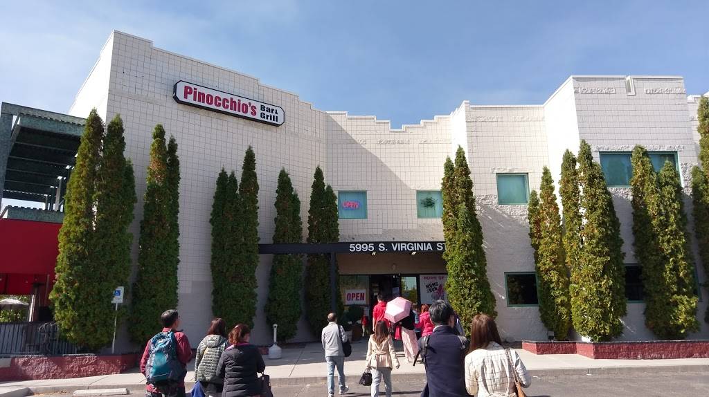 Pinocchios Bar & Grill | restaurant | 5995 S Virginia St, Reno, NV 89502, USA | 7758265151 OR +1 775-826-5151