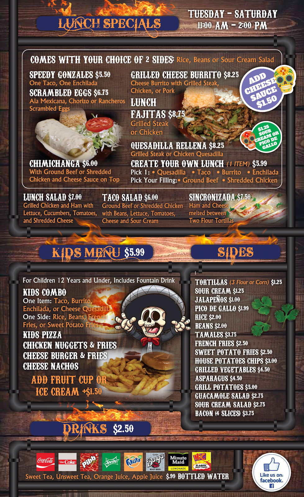 El Catrín Mexican Grill | restaurant | 2710 Blanding Blvd, Middleburg, FL 32068, USA | 9044137487 OR +1 904-413-7487