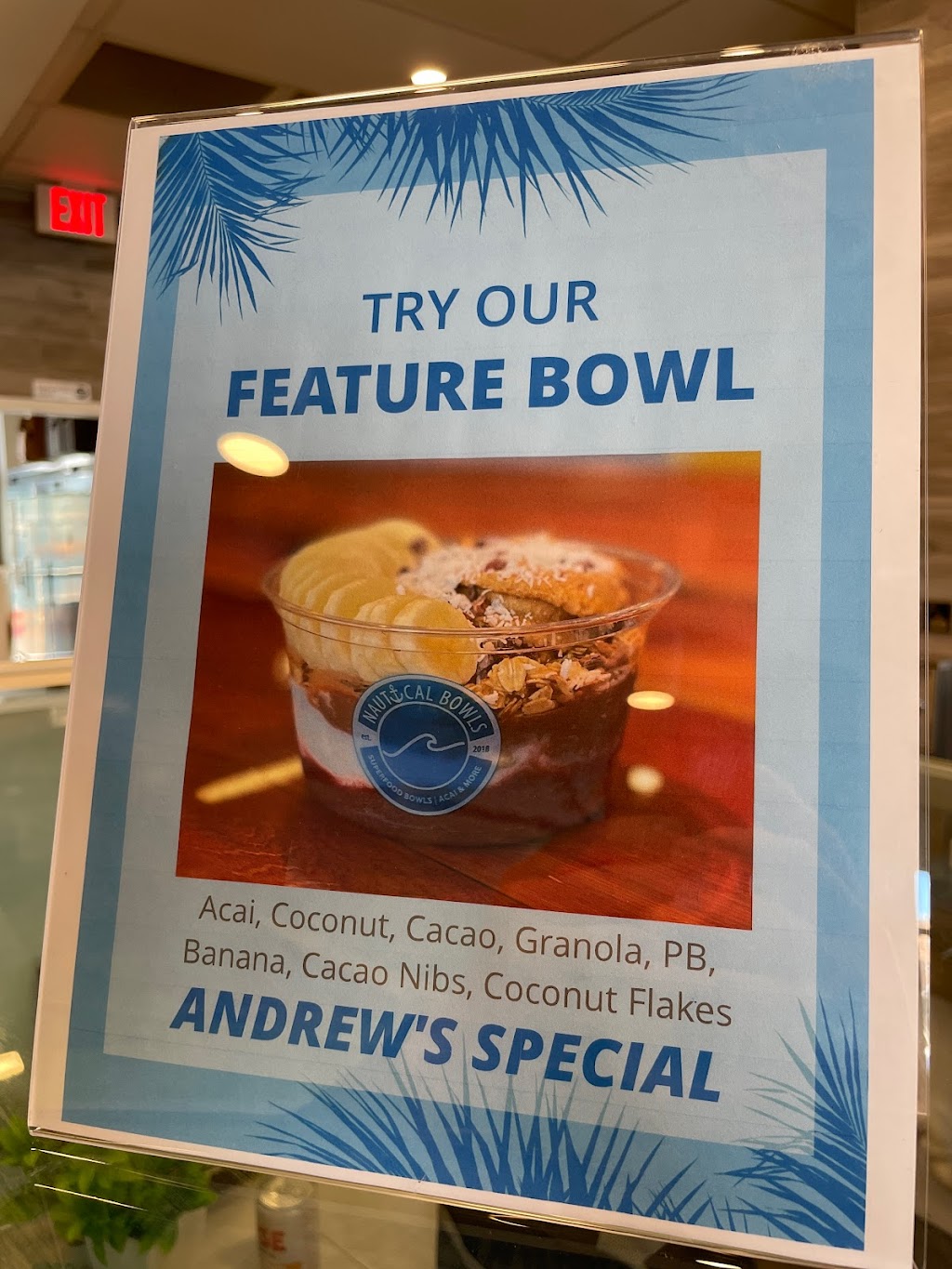 Nautical Bowls | restaurant | 19353 Promenade Dr, Leesburg, VA 20176, USA | 5718313854 OR +1 571-831-3854