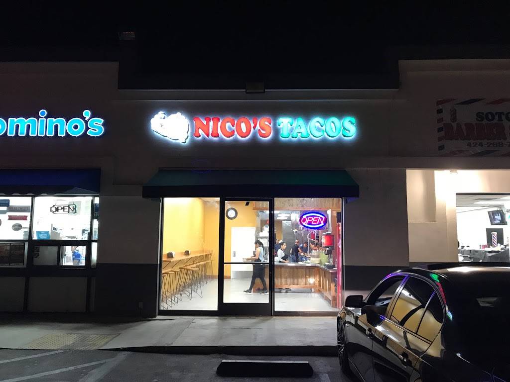 Nicos Tacos | restaurant | 1865 Lincoln Blvd #4, Santa Monica, CA 90404, USA | 4243228370 OR +1 424-322-8370