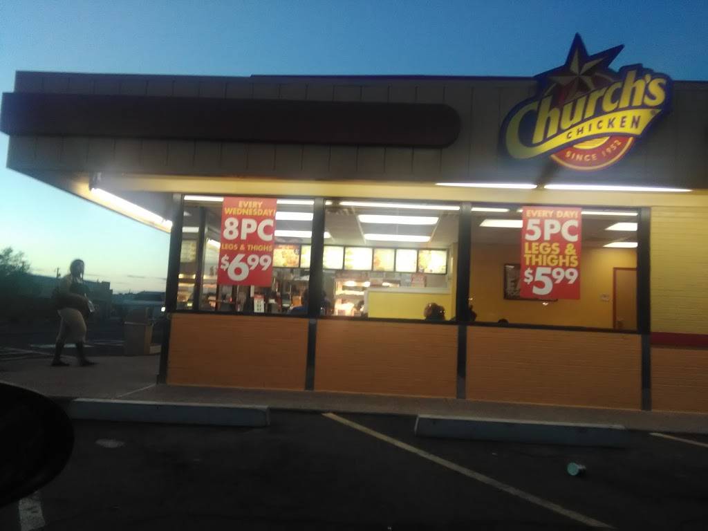 Churchs Chicken | restaurant | 4245 S Central Ave, Phoenix, AZ 85040, USA | 6022686408 OR +1 602-268-6408
