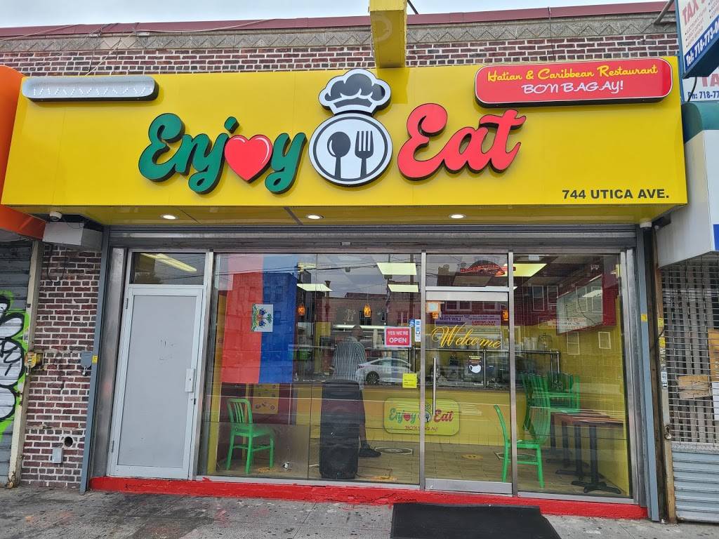 ENJOY EAT | restaurant | 744 Utica Ave, Brooklyn, NY 11203, USA | 3474145388 OR +1 347-414-5388