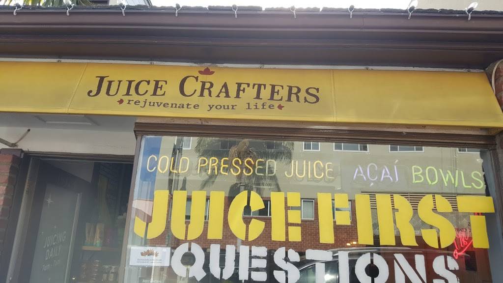 Juice Crafters | restaurant | 15324 Antioch St, Pacific Palisades, CA 90272, USA | 3104594200 OR +1 310-459-4200