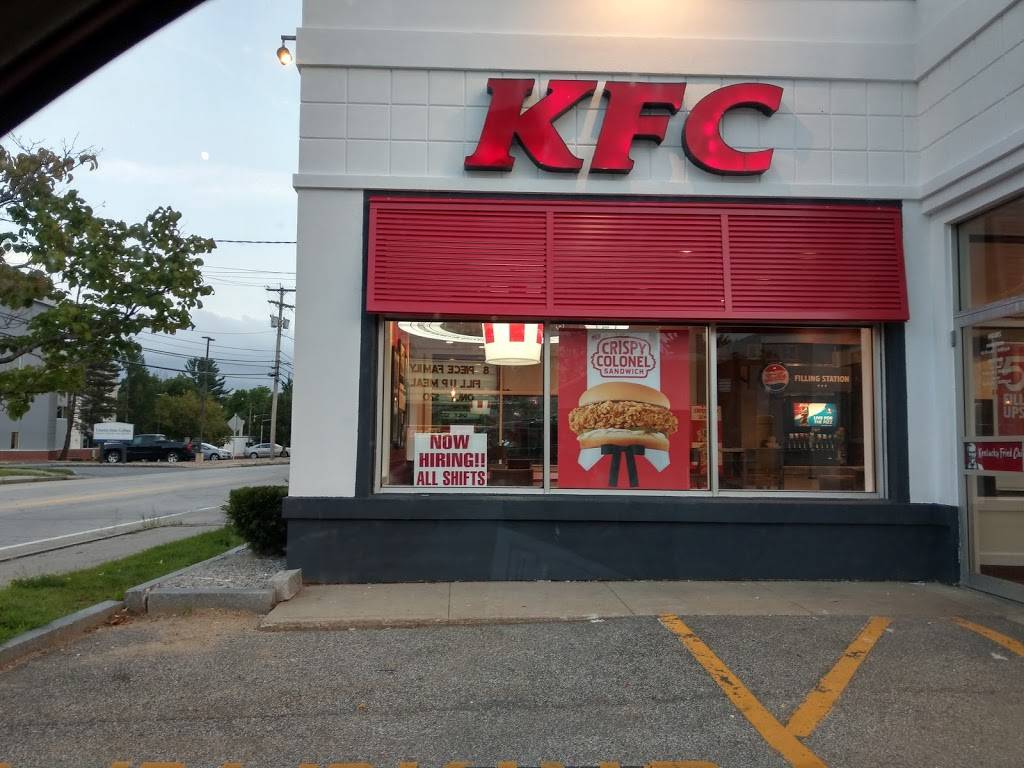 KFC | restaurant | 18 Hall St, Concord, NH 03301, USA | 6032245480 OR +1 603-224-5480