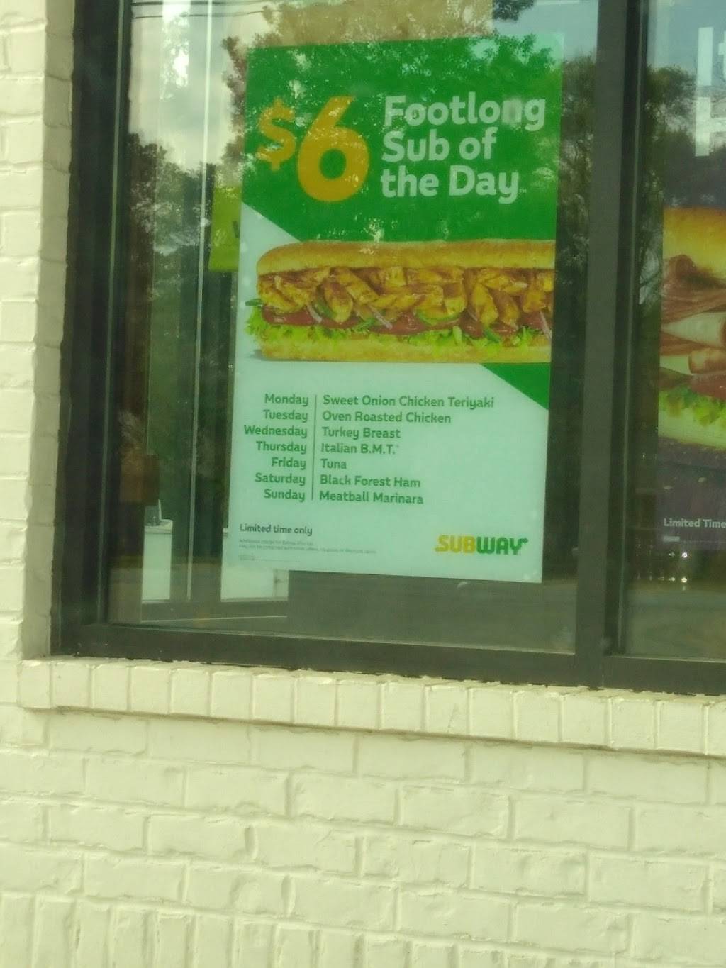 Subway Restaurants | restaurant | 558 N Main St, Woodruff, SC 29388, USA | 8644765368 OR +1 864-476-5368