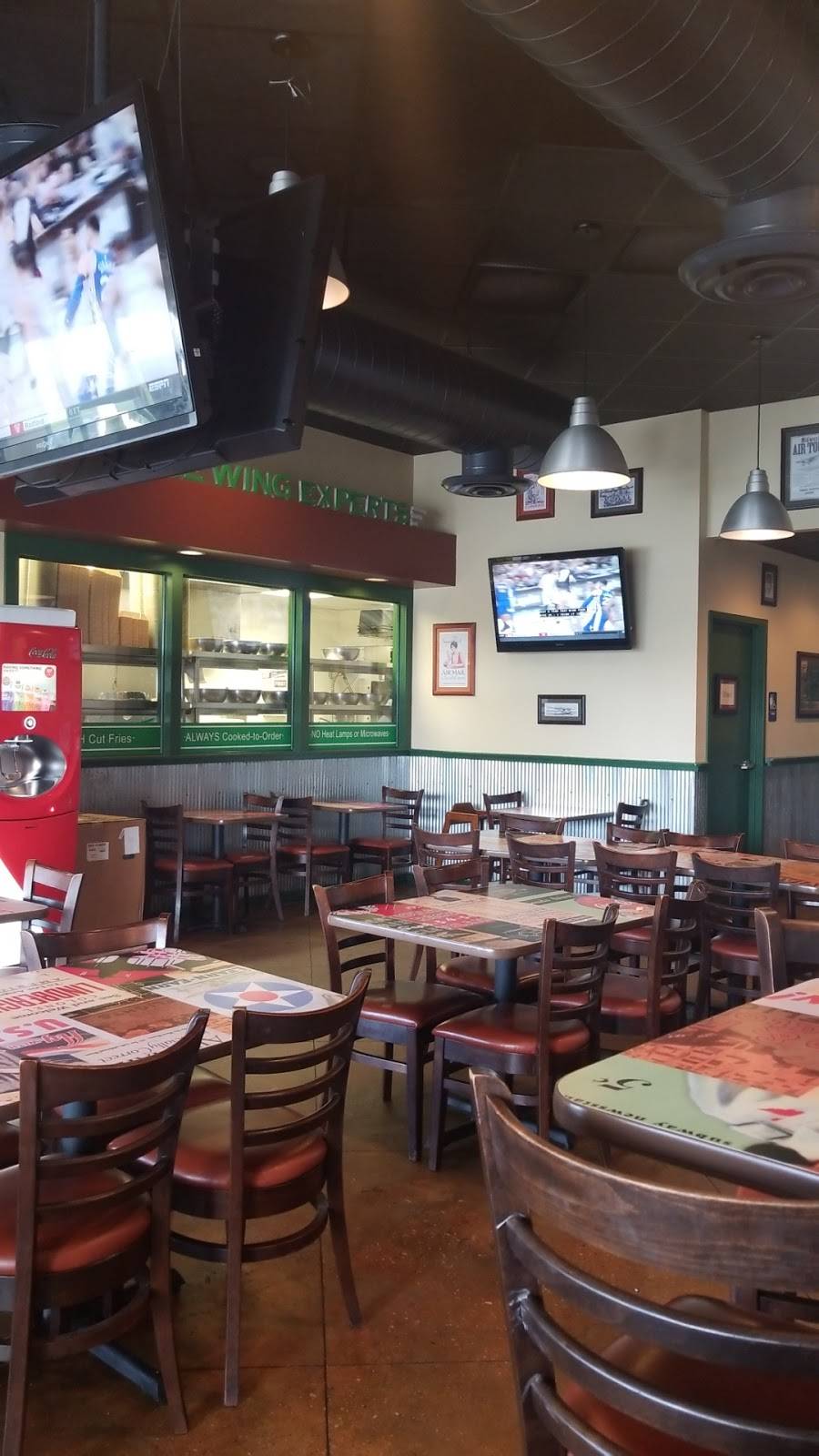 Wingstop | restaurant | 128 1st St E, Humble, TX 77338, USA | 2815489464 OR +1 281-548-9464