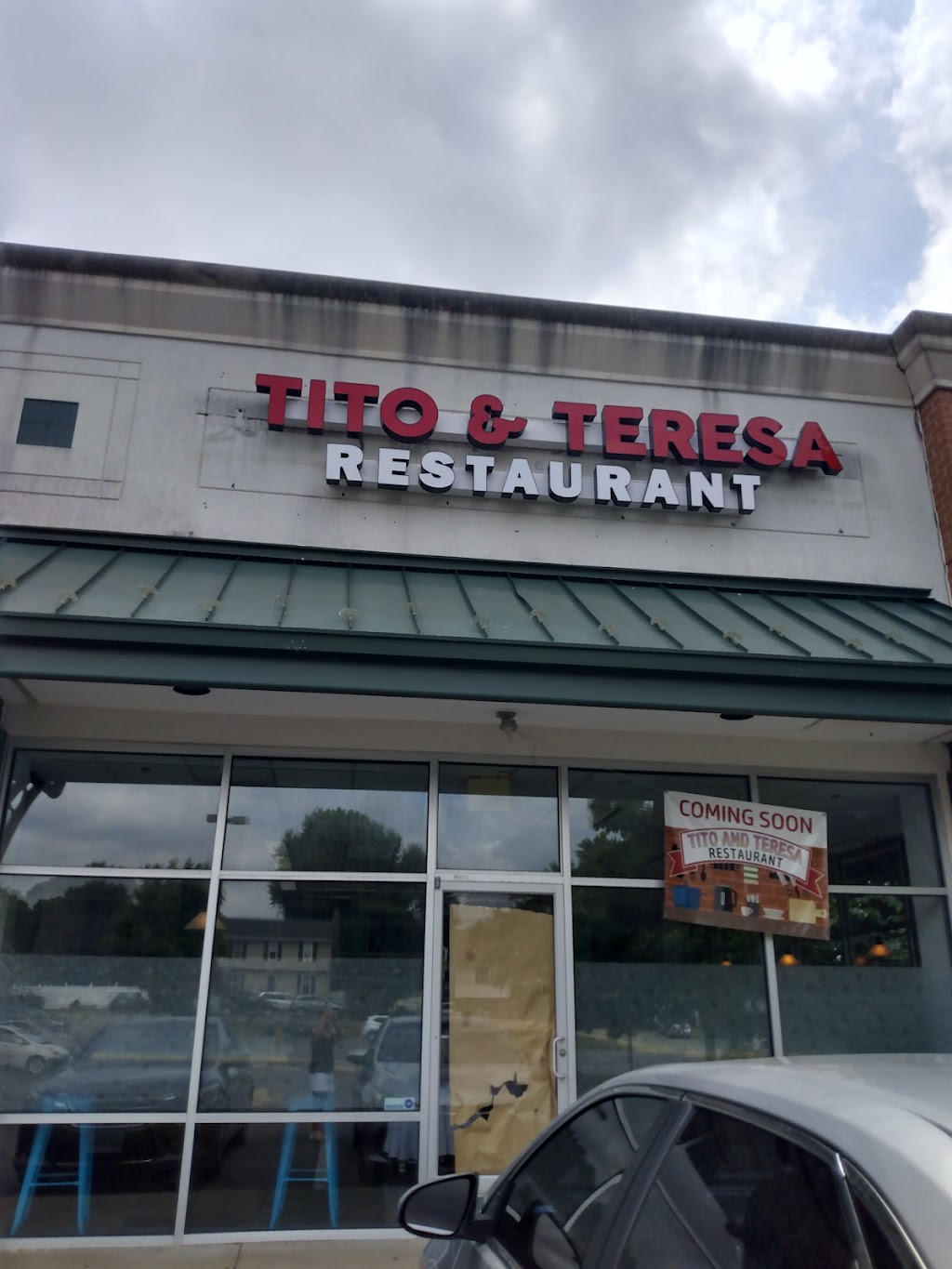 Tito & Teresa Restaurant | restaurant | 2601 Salem Church Rd, Fredericksburg, VA 22407, USA | 5407557941 OR +1 540-755-7941