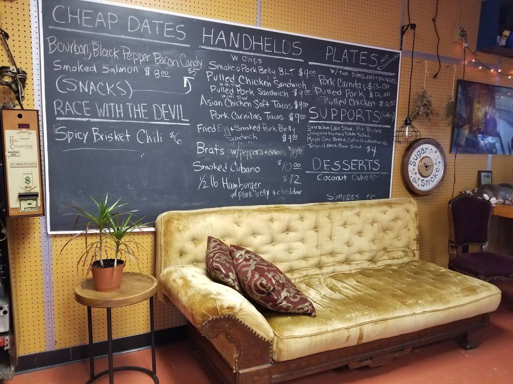 Sugar And Smoke Brazen BBQ | restaurant | 74 School St, Putnam, CT 06260, USA | 8609287842 OR +1 860-928-7842