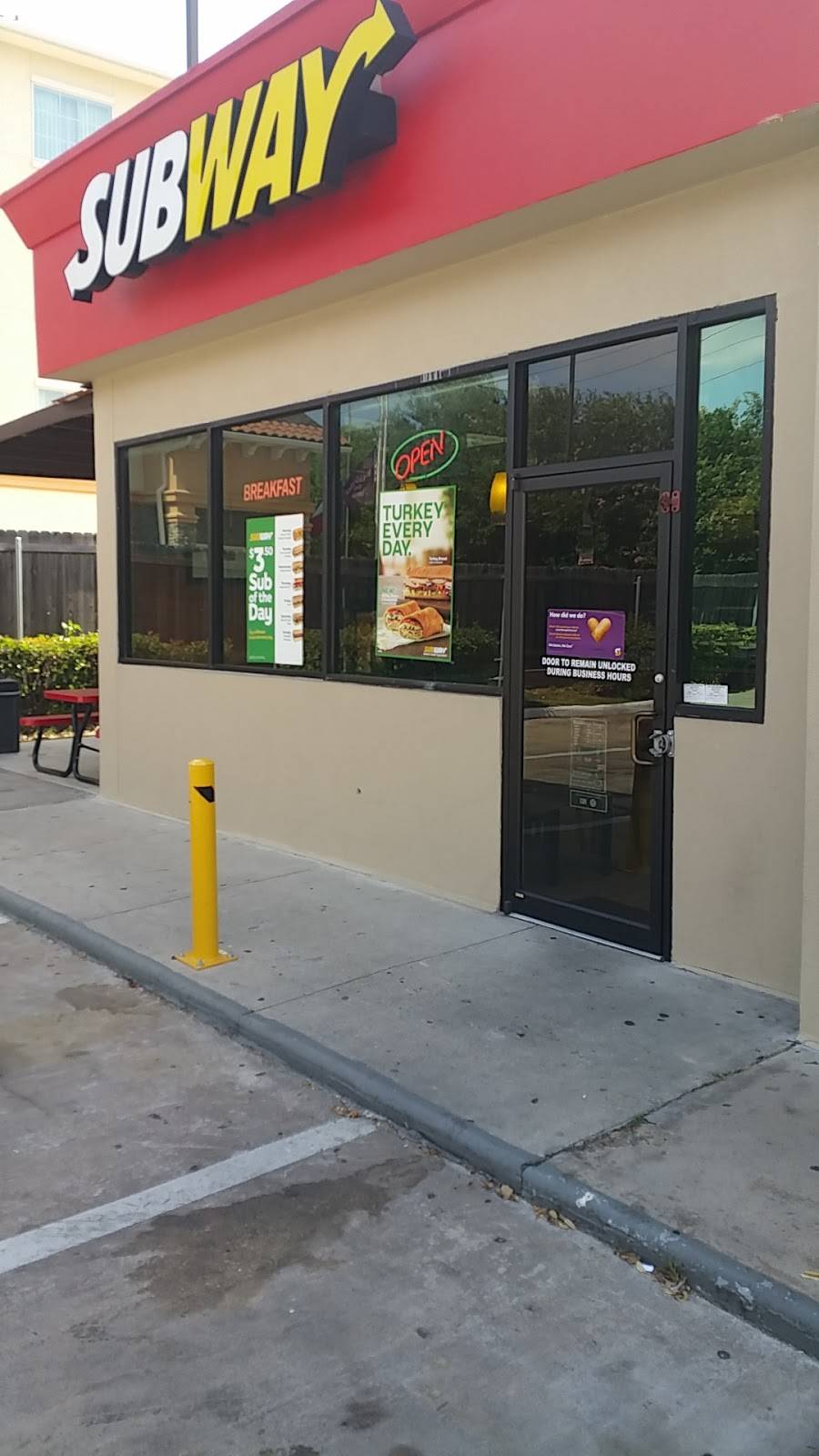 Subway Restaurants | restaurant | 1520 Barker Cypress Rd, Houston, TX 77084, USA | 2813981173 OR +1 281-398-1173