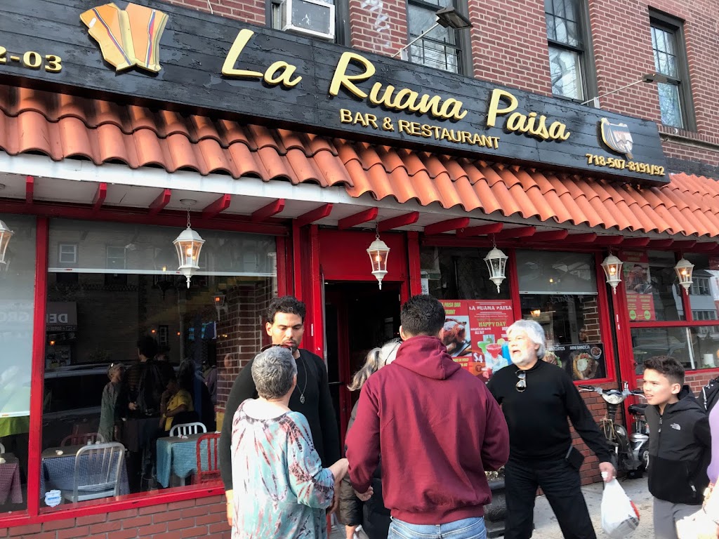 La Ruana Paisa Restaurant & Bar | restaurant | 92-03 37th Ave, Queens, NY 11372, USA | 7185078191 OR +1 718-507-8191