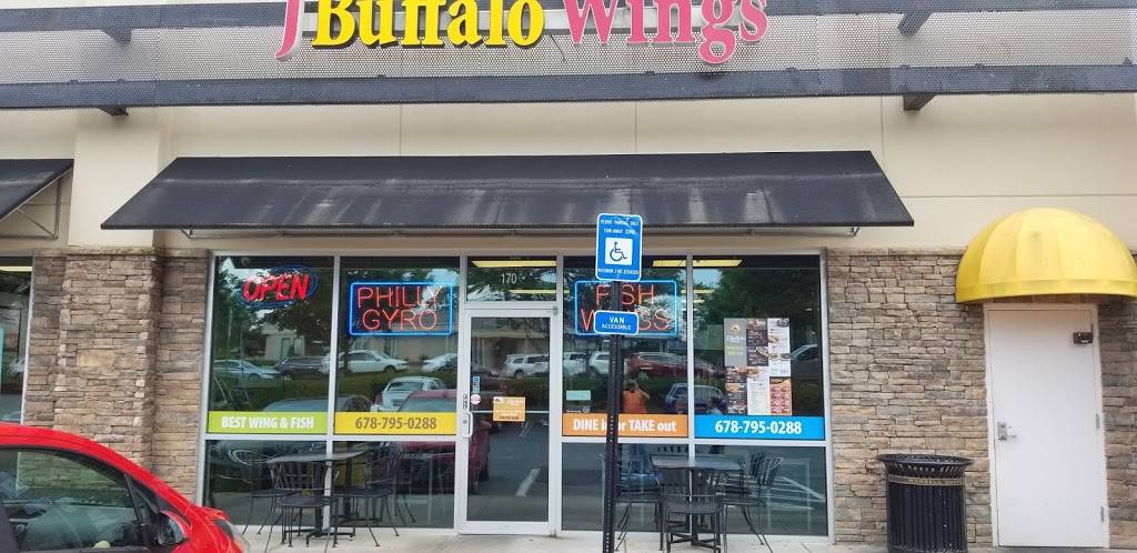 J Buffalo Wings | restaurant | 10779 Alpharetta Hwy #170, Roswell, GA 30076, USA | 6787950288 OR +1 678-795-0288