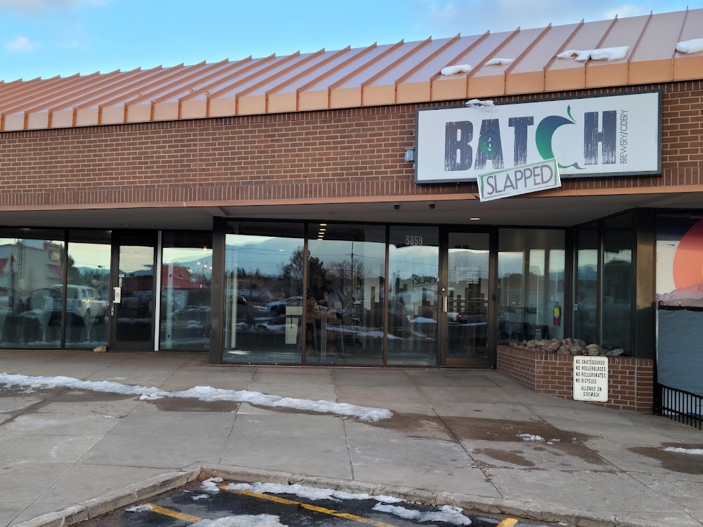 BATCH Slapped Brewery/Cidery | restaurant | 5859 Palmer Park Blvd, Colorado Springs, CO 80915, USA | 7198889241 OR +1 719-888-9241