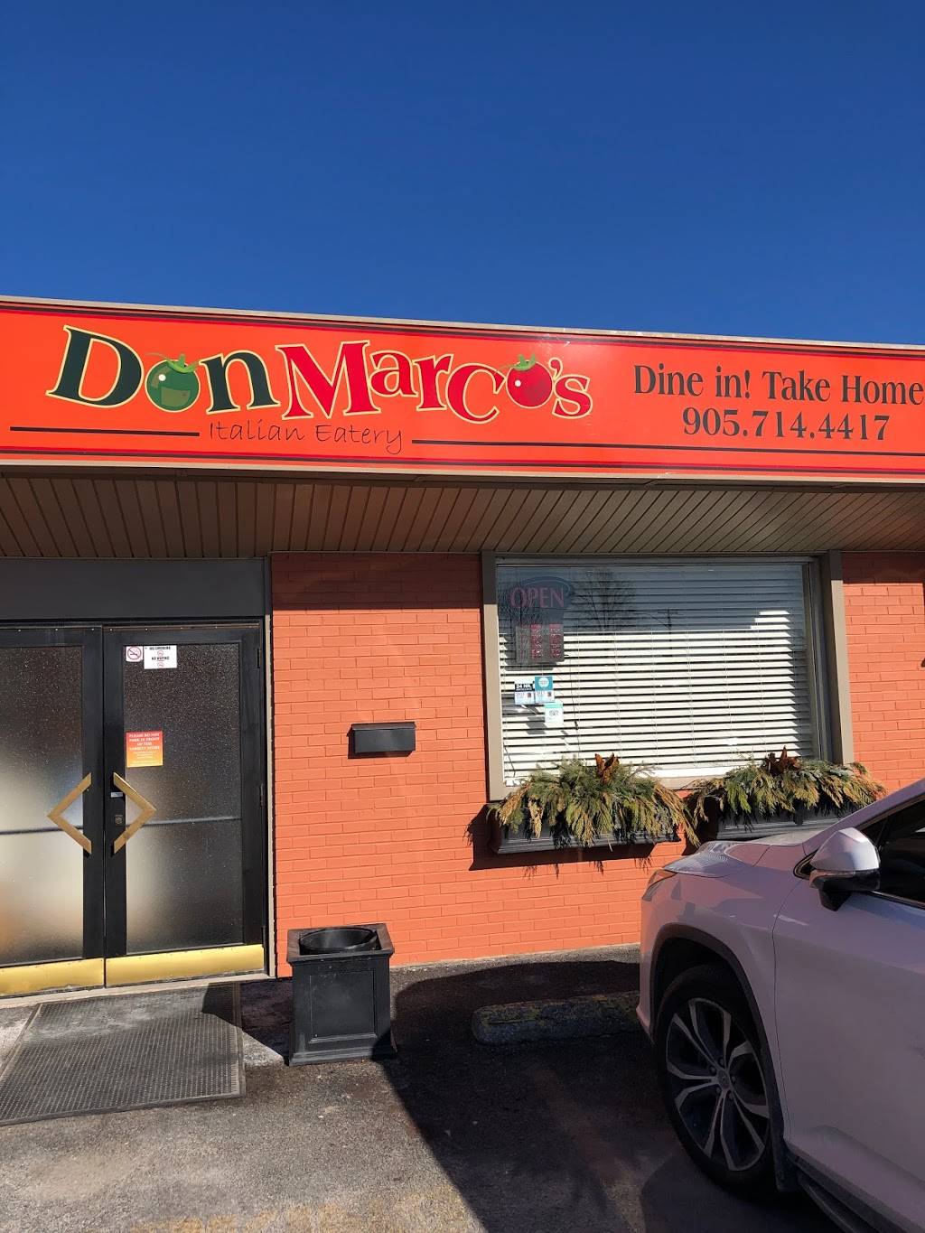 Don Marcos Italian Eatery | meal takeaway | 248 Wellington St, Welland, ON L3B 1B5, Canada | 9057144417 OR +1 905-714-4417