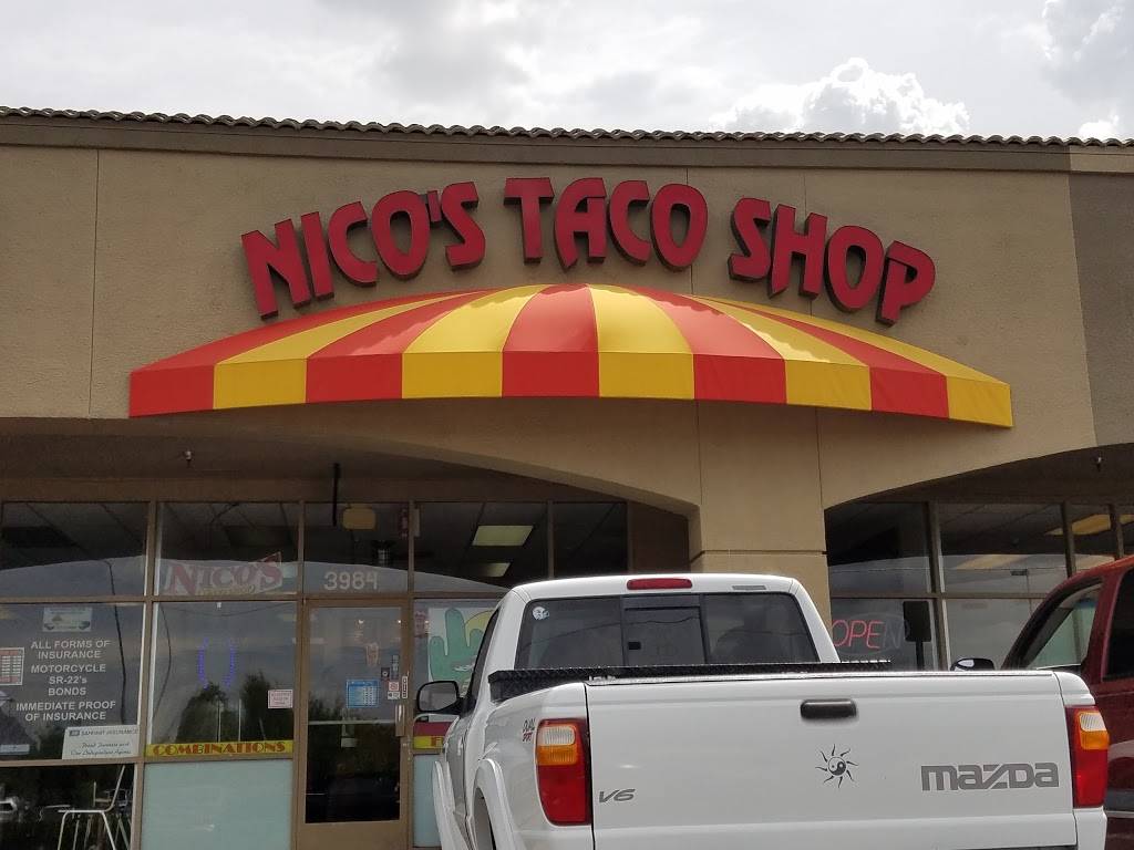 Nicos Taco Shop | restaurant | 3984 N Oracle Rd, Tucson, AZ 85705, USA | 5202929797 OR +1 520-292-9797